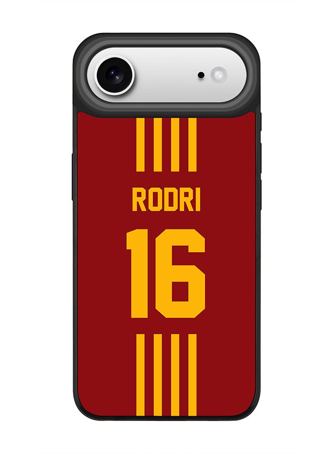 Stylizedd iPhone Air Case, [Compatible with MagSafe] Slim Magnetic cover Phone Case iPhone Air -Football - Spain ,  Rodri - Image 1