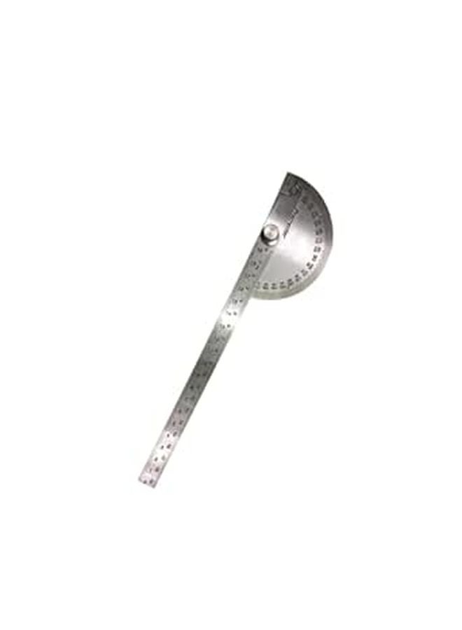 Stainless Steel Angle Gauge Protractor Ruler For Woodworking Carpentry And Drawing - Image 1
