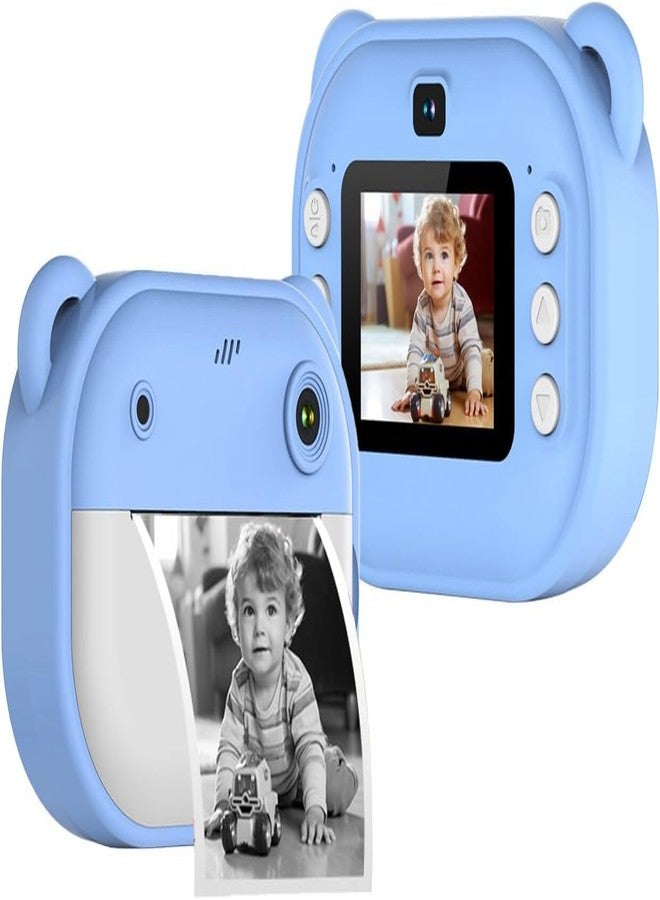 PlayPulse Print Digital Camera High-Resolution Digital Imaging, Compact and Portable Design, Kids Instant Print Camera Perfect for Kids (Multi-Colour) - Image 2