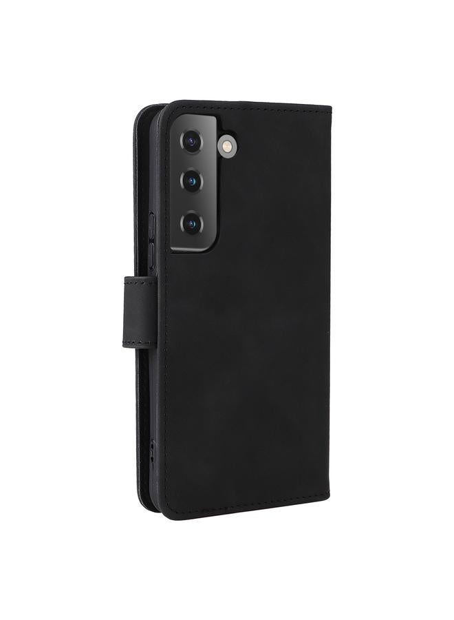 S-TOP Case For Samsung Galaxy S22 5G Skin Feel Magnetic Buckle Calf Texture PU Phone Case - Image 3