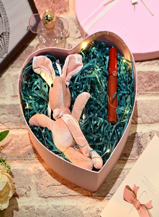 HAISENGO 3 Pcs Heart Shaped Box for Flower Arrangement Packaging Boxes Heart Gift Wrapping Box with Lid for Present Candy Gift Treat Box for Gifts Floral Boxes Lipstick Flower Packaging - Image 5