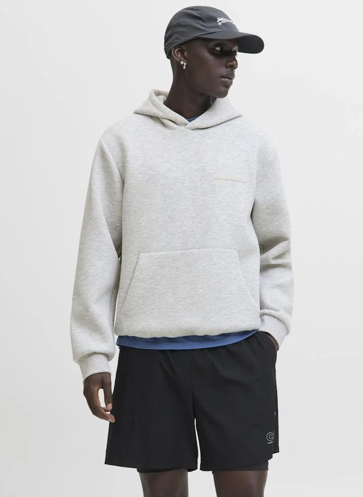 JACK & JONES Logo Pullover Hoodie