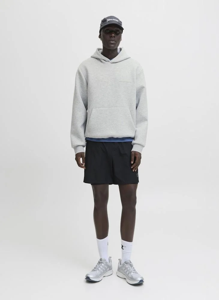 JACK & JONES Logo Pullover Hoodie