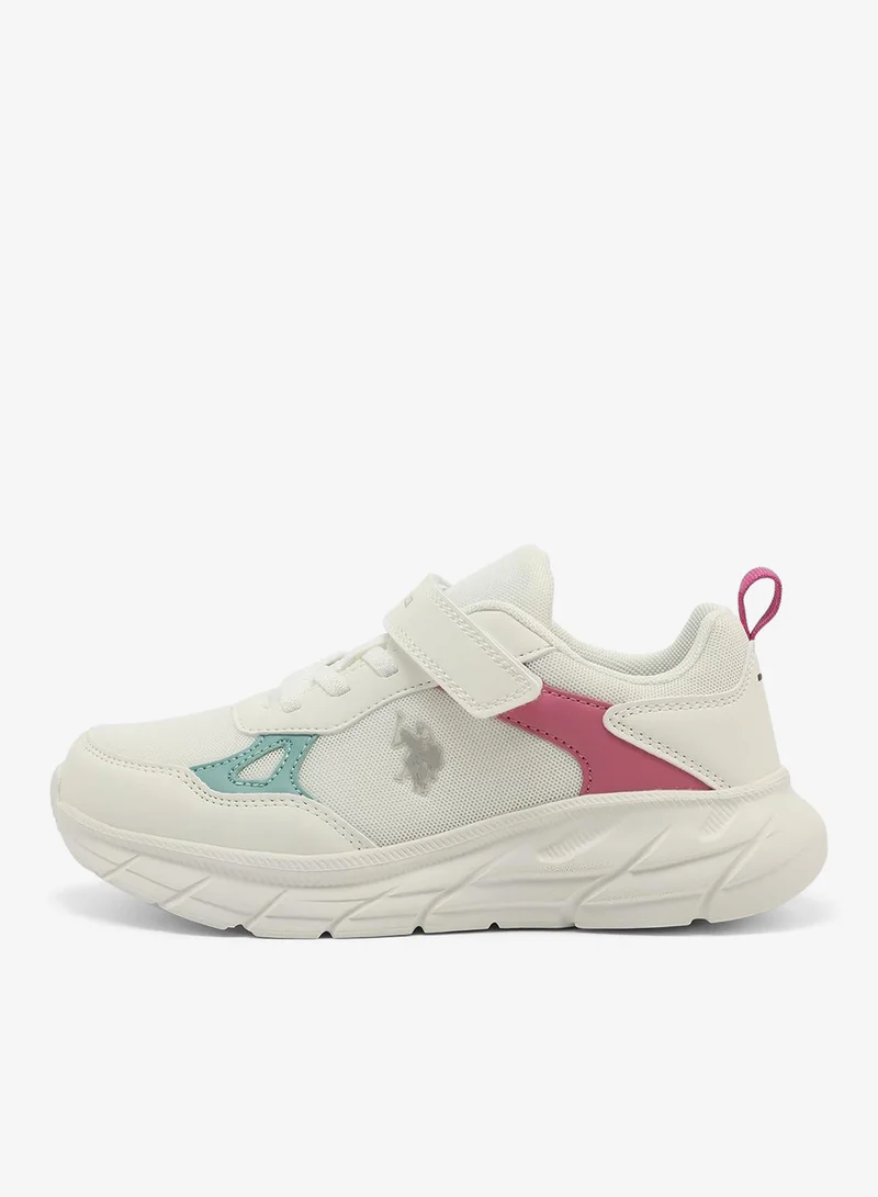 U.S. Polo Assn. 6P PULAS JR GLB 6FX GIRL OD_WHITE Pulas Jr Kids Casual Shoes - White for Men | Best Price UAE
