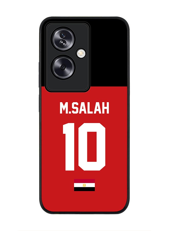 Stylizedd Rugged Black Edge Case for OnePlus Nord N30 SE, Slim fit Flexible Case Cover - Football Team - Egypt, Player Name - M.Salah - Image 1