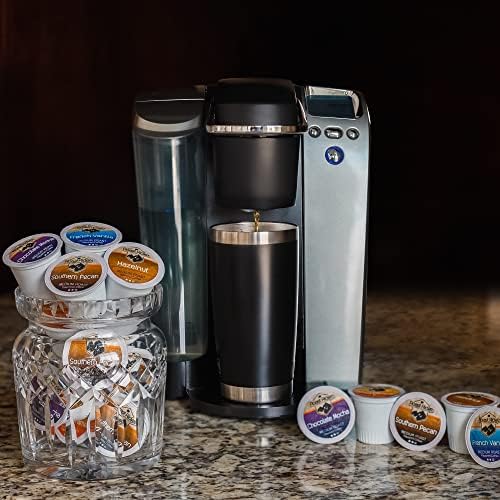 Roast Ridge Single Serve Coffee Pods for Keurig K-Cup Brewers, Variety Pack, 100 Count (20 each: Salted Caramel, Southern Pecan, Chocolate Mocha, Hazelnut, French Vanilla) - Image 5
