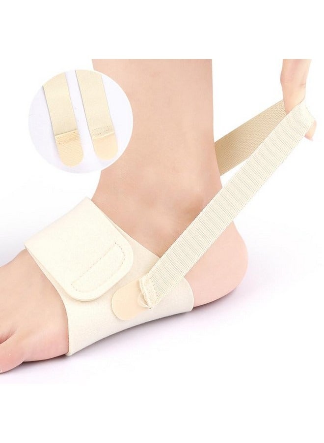 Beauenty Arch Support Sleeves - Upgrade Adjustable Orthotic Wrap Compression Arch Support Brace with Gel Pad for Flat Feet & Plantar Fasciitis Pain Relief - Unisex - 1 Pair - Image 2