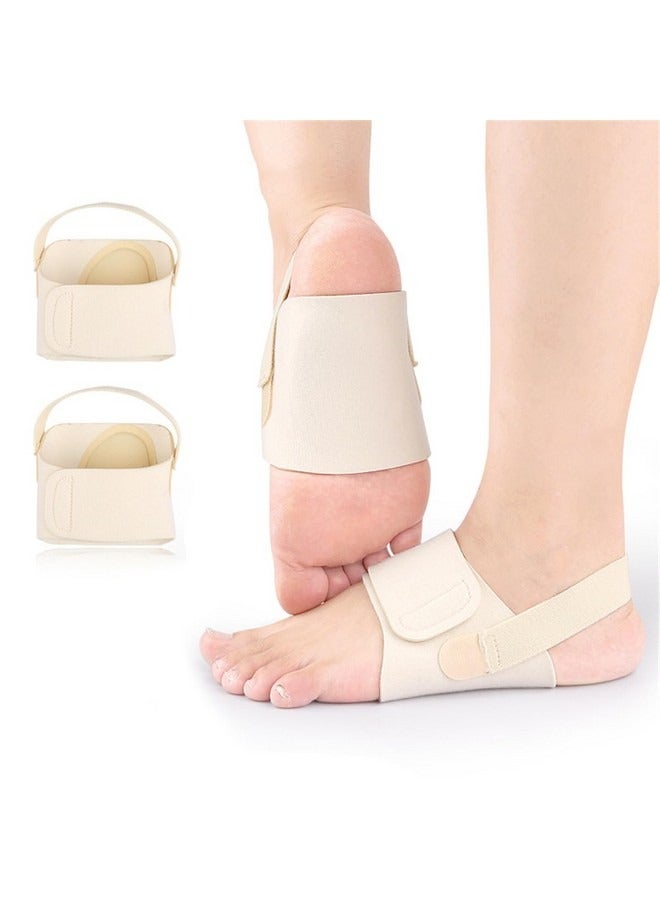 Beauenty Arch Support Sleeves - Upgrade Adjustable Orthotic Wrap Compression Arch Support Brace with Gel Pad for Flat Feet & Plantar Fasciitis Pain Relief - Unisex - 1 Pair - Image 3