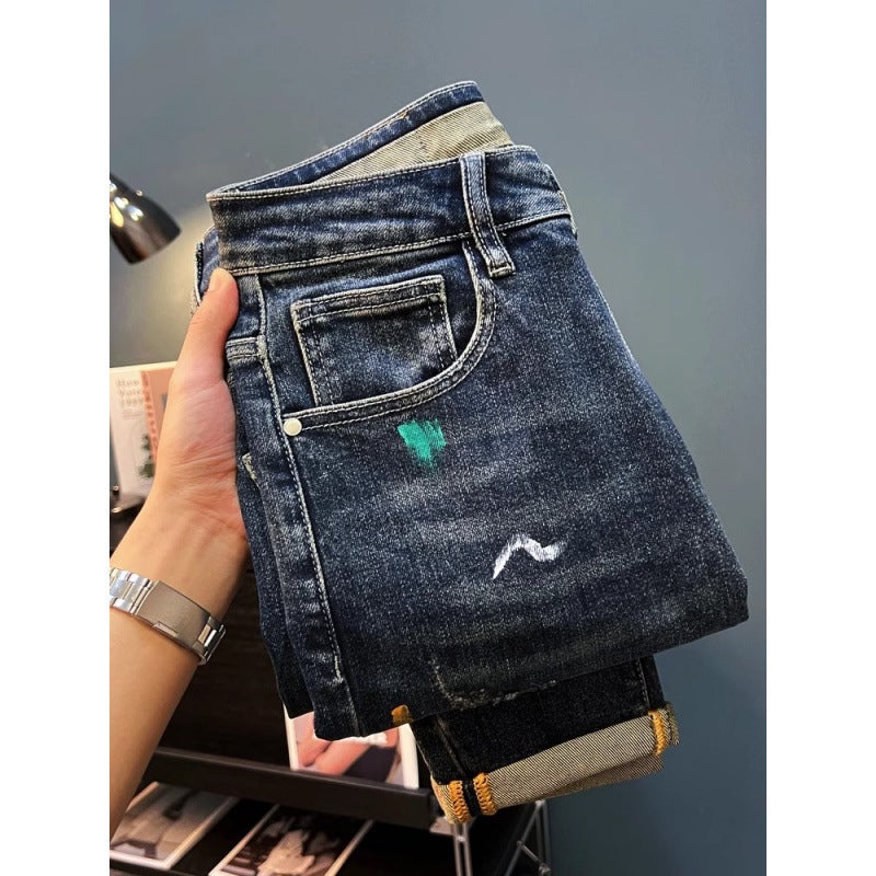 Unisex Classic Denim Jeans Loose Fit Daily Outdoor Wear - Image 4