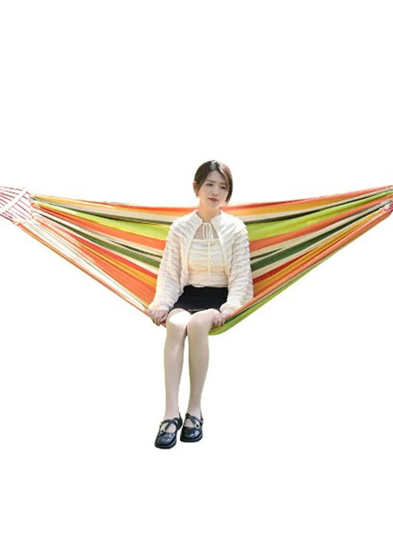 NAFEH Camping Hammock Big Size Portable Outdoor Garden Hiking Travel Camping Canvas Sturdy and Comfortable Double for 2 Person - Image 5