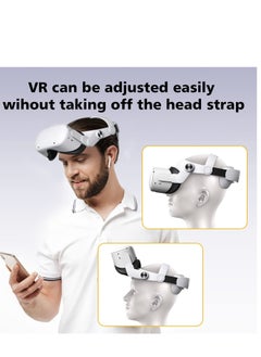 Y&D Head Strap for Oculus Quest 2, Comfort Elite Replacement Reduce Face ​Pressure, Enhanced Support in VR, Lightweight & Adjustable Accessories Meta/Oculus Quest2  - Image 3