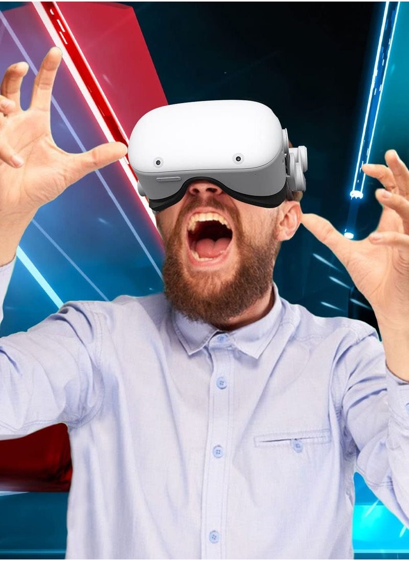 Y&D - Head Strap for Oculus Quest 2, Comfort Elite Replacement Reduce Face ​Pressure, Enhanced Support in VR, Lightweight & Adjustable Accessories Meta/Oculus Quest2 - Image 1