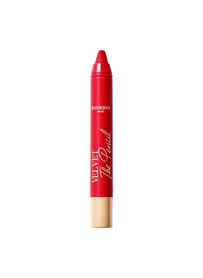 بورجوا باريس Velvet The Pencil رقم 7 قلم شفاه مطفي لون غني وثبات طويل ولمسة مخملية أنيقة - Image 1