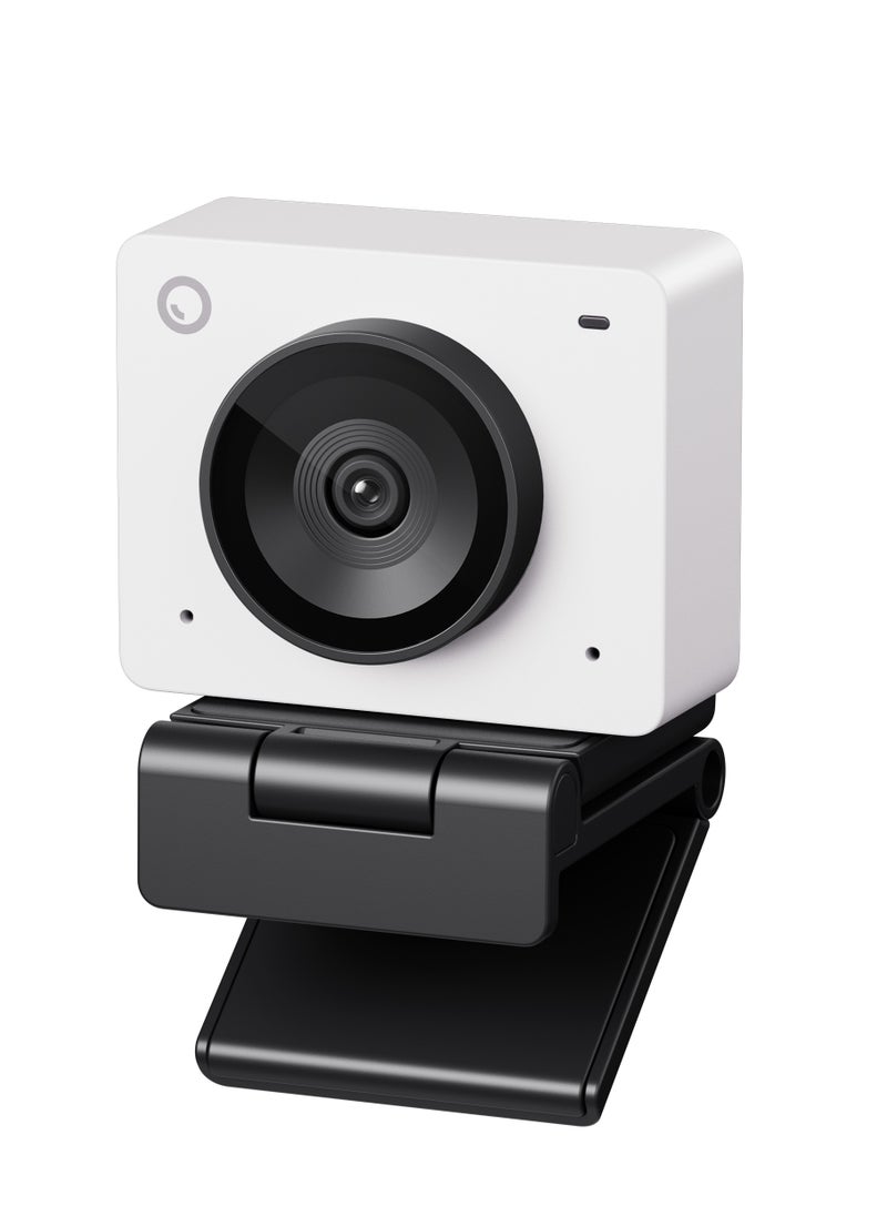 OBSBOT Meet SE 1080P 100FPS Webcam for PC, AI Framing Streaming Camera with 1/2.8" Sensor, Beauty Mode, Gesture Control, DOL HDR, Web Camera for Desktop Computer, Laptop, Gaming, Meeting (Cloud White)