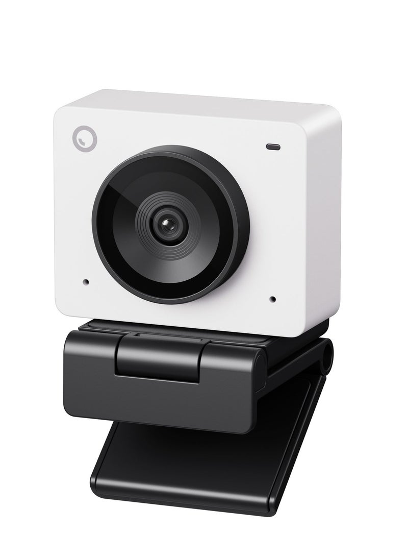 أوبسبوت كاميرا ويب OBSBOT Meet SE 1080P 100FPS للكمبيوتر الشخصي، كاميرا بث تأطير AI مع مستشعر 1/2.8 بوصة، وضع التجميل، التحكم بالإيماءات، DOL HDR، كاميرا ويب للكمبيوتر المكتبي، الكمبيوتر المحمول، الألعاب، الاجتماعات (أبيض سحابي) - Image 1