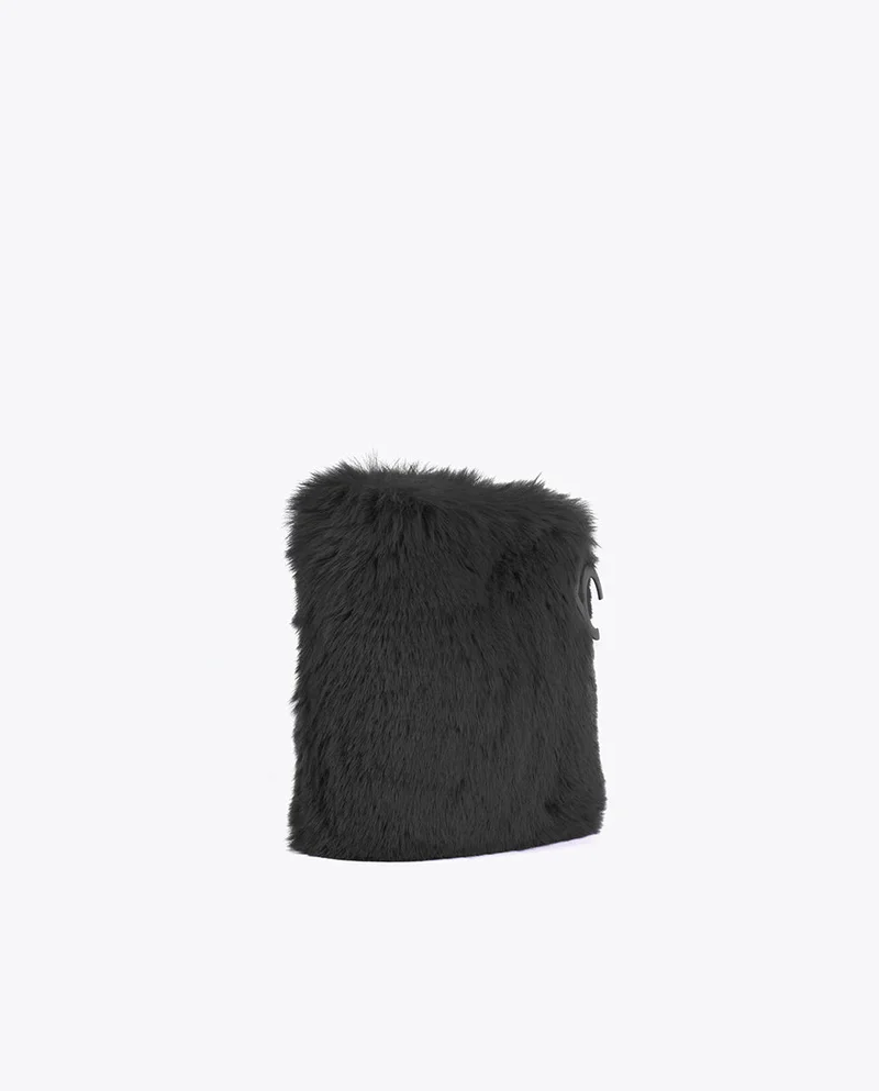Lola Casademunt Faux fur crossbody bag