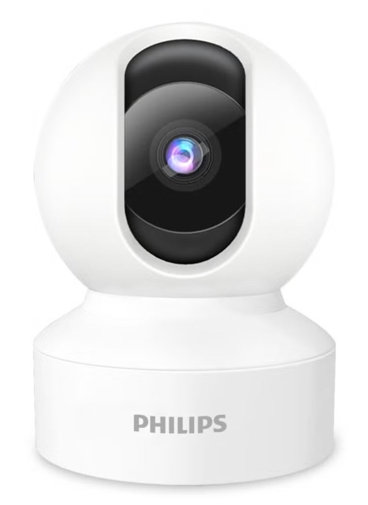 فيليبس - كاميرا مراقبة من Philips 1080P WiFi كاميرا منزلية داخلية وخارجية مراقبة الأطفال المسنين كاميرا مراقبة كشف الحركة إنذار عن بعد تتبع ذكي للرؤية الليلية الصوتية ثنائية الاتجاه التطبيق - Image 1