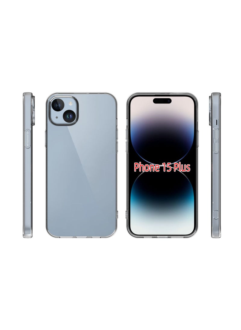 URBBKING - Protective Case Cover For Apple iphone 15 Plus 5G Clear - Image 1