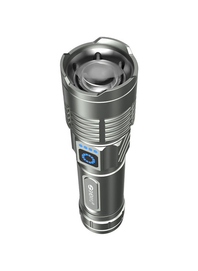 Shenyu High-power Flashlight With Zoom, Ultra-bright Long-range Battery-long Outdoor Survival Military Outdoor Cycling Home-specific Light