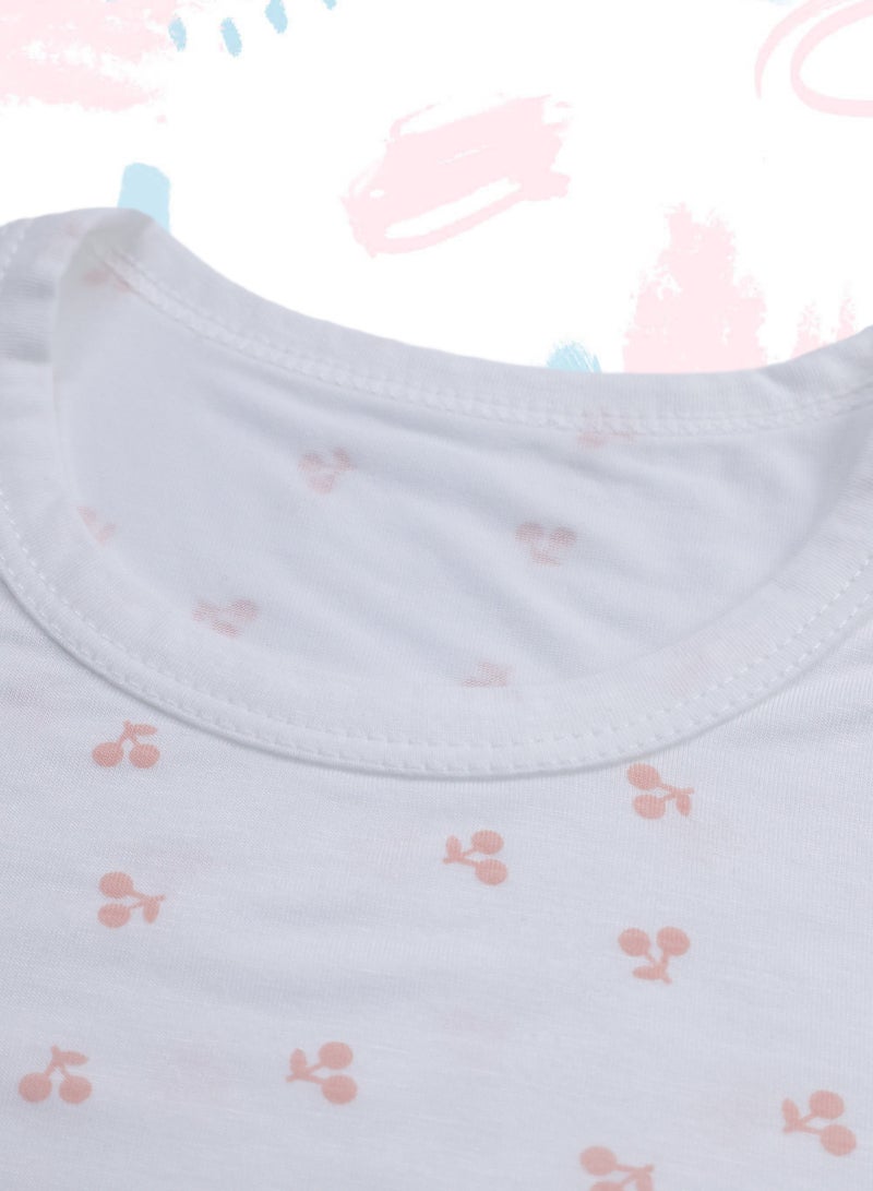 Baby Pullover Bodysuit - Short-sleeve, Lyocell Blend, Snap Crotch, Ultra-Light & Breathable - For 3-18 Months  - Image 3