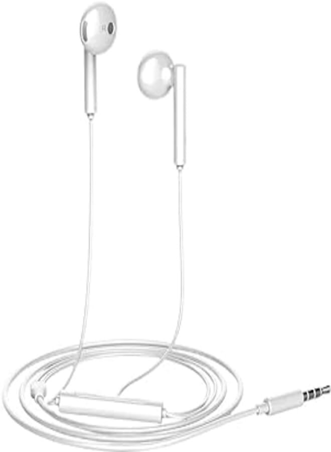 Honor Earphone AM115 Wired Half In-ear Headset 3.5mm Jack With Microphone Volume Control For Huawei,samsung,oppo Mobile Phones Tablet Computer 