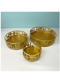 Y&D Eid Mubarak Party Serving Tray 3 Pcs  - Image 3