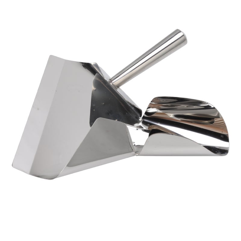 French Fries Shovel Stainless Steel Anti Scald Handle Food Scooper - Dishwasher Safe Multipurpose Scoop for Cinemas Buffets Commercial Home Use - Image 3