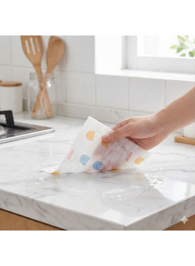 Washable Kitchen Wipes 15×20 cm – 500 Sheets for Cleaning Stove Tops, Countertops, and Grease – Multi-Purpose Reusable Wipes for Kitchen and Home - Image 3