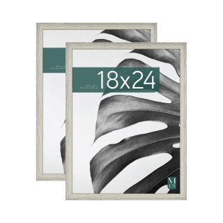 MCS Studio Gallery 18x24 Poster Frame White Woodgrain Vertical  Horizontal Wall Hanging Large Picture Frame for Photos Posters  Art Prints 2Pack - pzsku/Z1D9AC40FFA82B22BFF8BZ/45/1749492811/da8f6b81-f70f-46b4-b142-e3d62c38af51