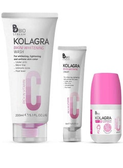 KOLAGRA Kolagra sensitive care bundle (Bikini Routine Plus Roll on)  - Image 1