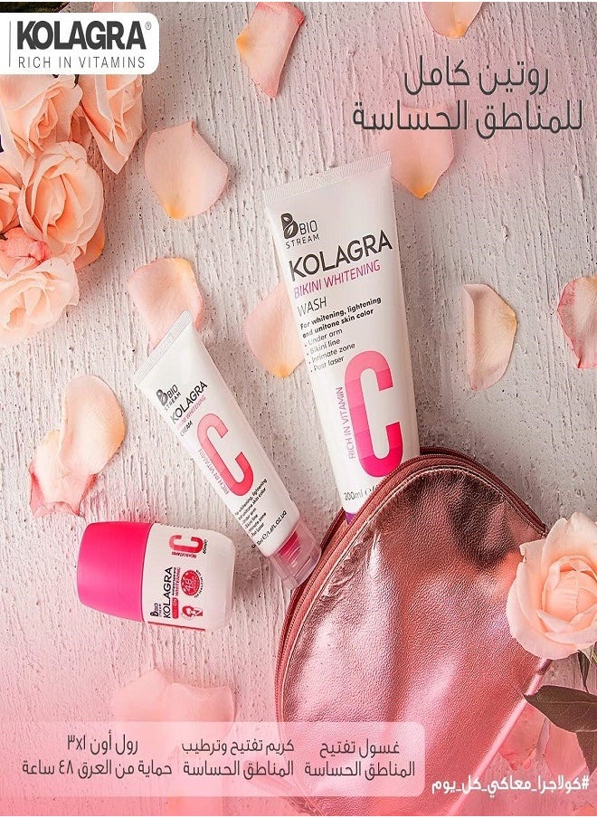 KOLAGRA - Kolagra sensitive care bundle (Bikini Routine Plus Roll on) - Image 1