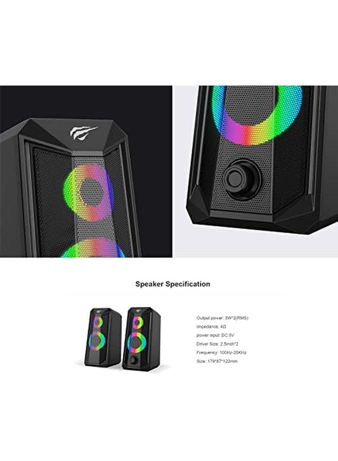 erorex Sk202 Usb 2.0 Computer Speaker Black Wired - Image 4