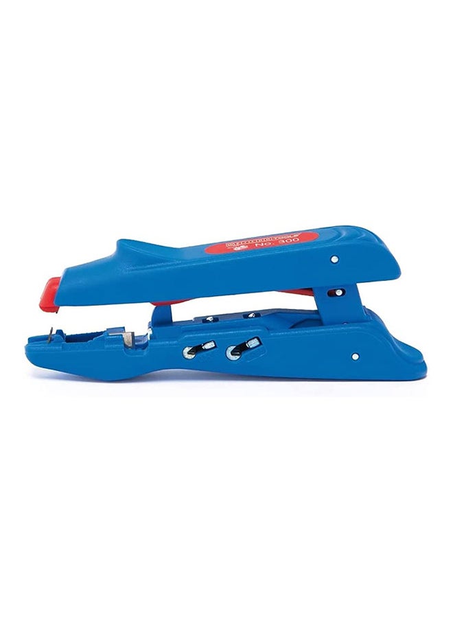 Weicon - Weicon Duo Crimp No. 300 | 3 in 1 Stripping & Crimping Tool, Stripping Pliers With Crimping Function For Wire end Ferrules 0.5 - 6 mm² Stripping Tool with side cutter | TUEV | Blue and Red - Image 1
