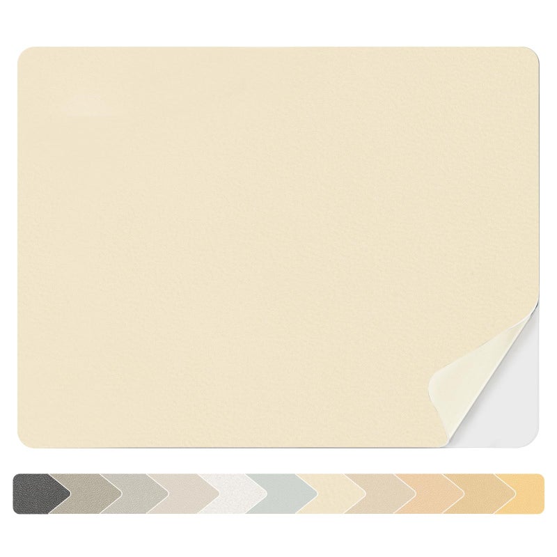 Numola Leather Repair Patch 460 inch Strong Adhesive Repair Tape Anti Scratch Patch for Couch Sofas Car Seat DIY Furniture Upholstery Handbags Jackets First Aid Stick On PatchBeige 