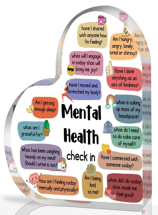 UBLURO Therapy Office Decor, Mental Health Check In Decorations for School Counselor CBT DBT Therapy Counseling Poster Anxiety Relief Social Psychology Decoration - Image 1