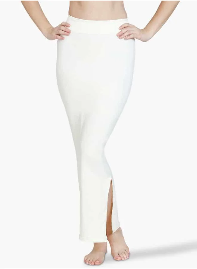 زيفامي Zivame Shaper Petticoat with Drawstring Closure and Slit