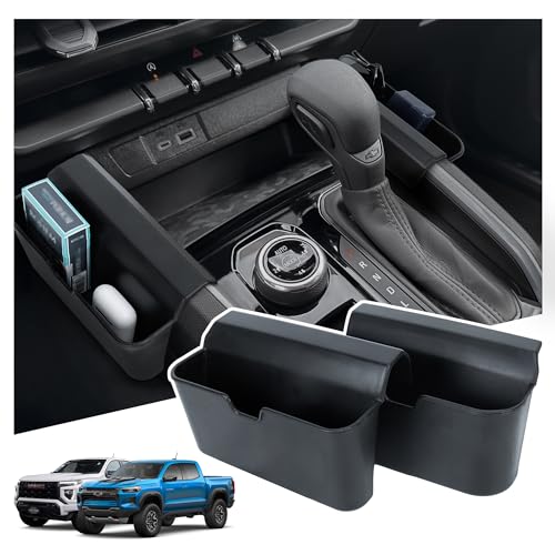 Sinminou Center Console Organizer Compatible with 20232026 Chevy Colorado20232026 GMC Canyon Armrest Storage BoxGear Shift Organizer Tray Interior Truck Accessories - Image 1