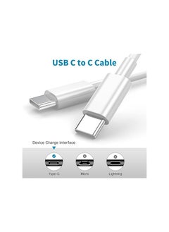 FLOWING Official USB type C To type-C Super Fast Charging Cable 1M For iPhone 16/15, iPad, Macbook, Samsung  - Image 3