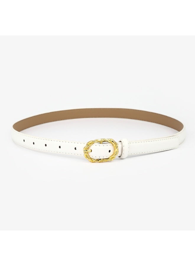 Shougu Ladies Personalized Fashionable High-end Versatile Decorative Belt 105CM 