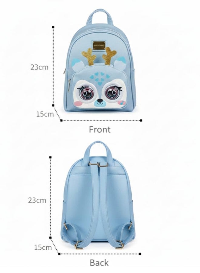 GURTOY Eye Blinking Kids Backpack | Talking Musical School Bag with Winking Eyes | Interactive Cute Travel Bag for Boys and Girls - Image 3