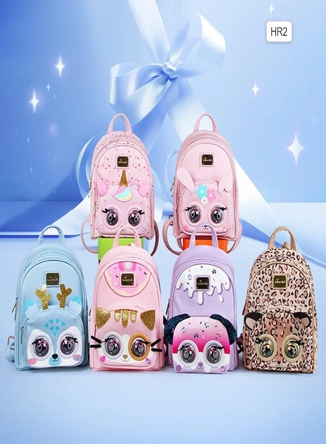 GURTOY Eye Blinking Kids Backpack | Talking Musical School Bag with Winking Eyes | Interactive Cute Travel Bag for Boys and Girls - Image 2