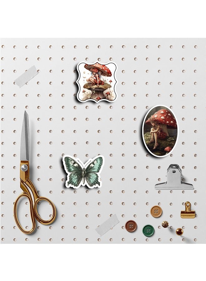 Beyond 50 Pcs Vintage Aesthetic Stickers, Natural Butterflies and Insects Deco Paper Sticker, for Scrapbooking, Journaling Supplies, Planners, Kid DIY Art Crafts - Image 5