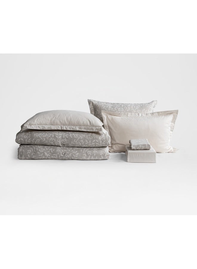 2XL Home Set Of 6 Xon Comforter 270X240CM Grey  - Image 1