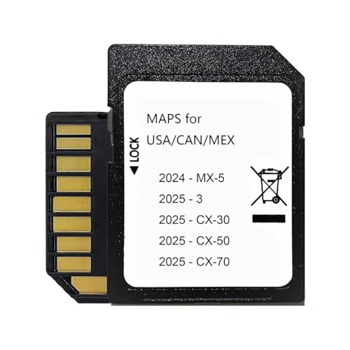 Ulfeng 2025 Navigation SD Card,Compatible with 2024 - MX-5,2025-3,2025 - CX-30,2025 - CX-50,2025 - CX-70USA/CAN/MEX - Image 4