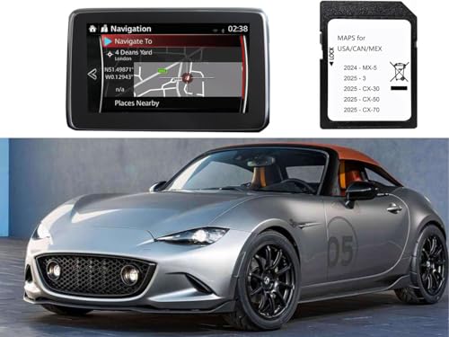 Ulfeng 2025 Navigation SD Card,Compatible with 2024 - MX-5,2025-3,2025 - CX-30,2025 - CX-50,2025 - CX-70USA/CAN/MEX - Image 5