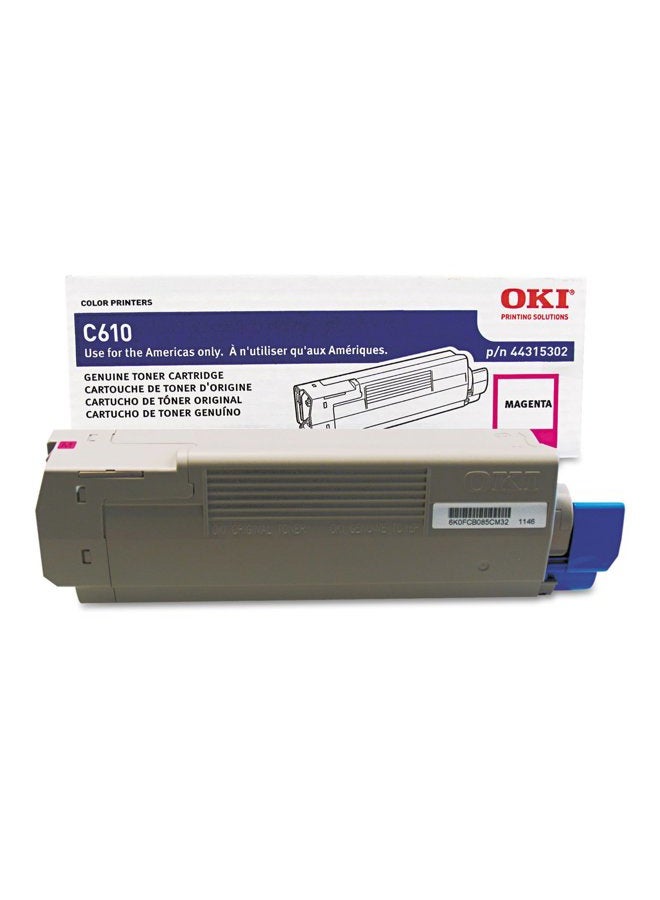 44315302 Magenta Toner for Series C610 Printers - type C15 - 6K Yield