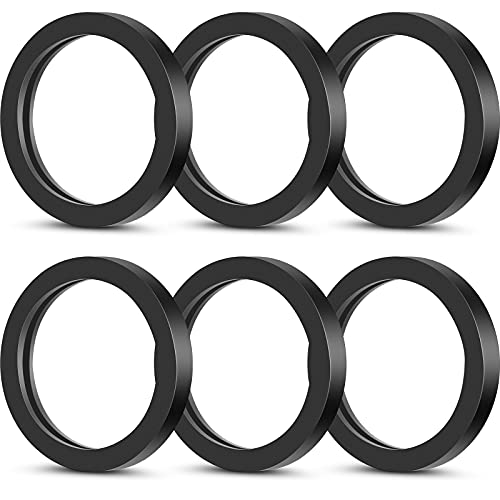 Frienda 6 Pieces Replacement Gas Can Spout Gaskets Rubber Ring Can Gaskets Fuel Washer Seals Spout Gasket Sealing Rings Replacement Gas Compatible with Most - Image 1