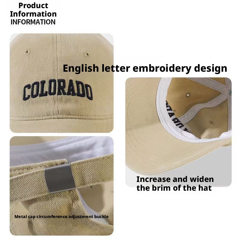 Women's Baseball Cap, Spring/Summer Sun Visor, Casual, Versatile, Polyester - Image 2