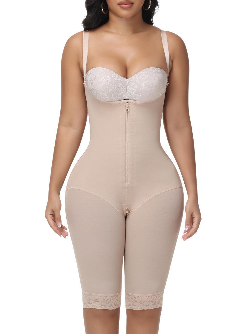 SHAPSHE Shapewear for Women Tummy Control Fajas Colombianas Para Mujer Body Shaper for Women Bbl Faja Full Body Girdle Plus Size Faja Tummy Shaper Bridal Shapewear Thigh Slimmer - Image 1