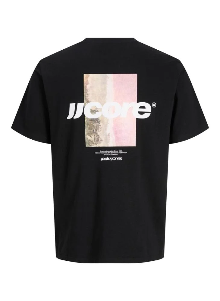JACK & JONES Logo Crew Neck T-Shirt